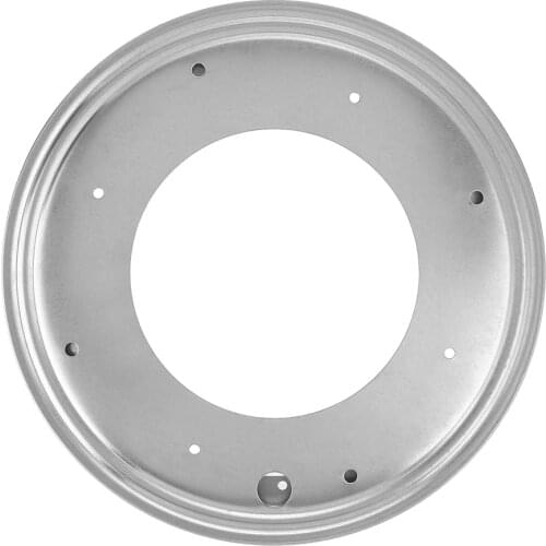 12inch Round Shape Galvanized Turntable Rotating Plate Kitchen & Display Table Hardware