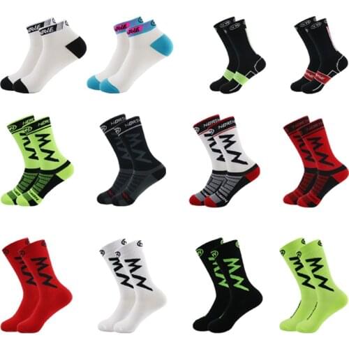 20 Pairs Fashion Sports Socks Breathable Non Slip Socks Comfortable Cotton Cycling Socks