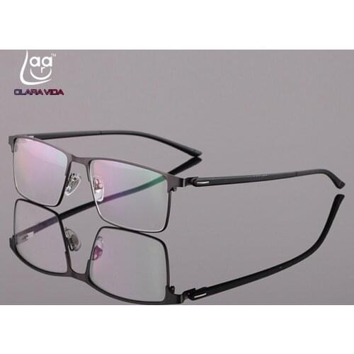 2019 Glasses Gafas Full-rim Mens Eyeglasses Business Ultralight Tr90 Legs Exquisite Hinges Silicone Nose Pads Optical Frame