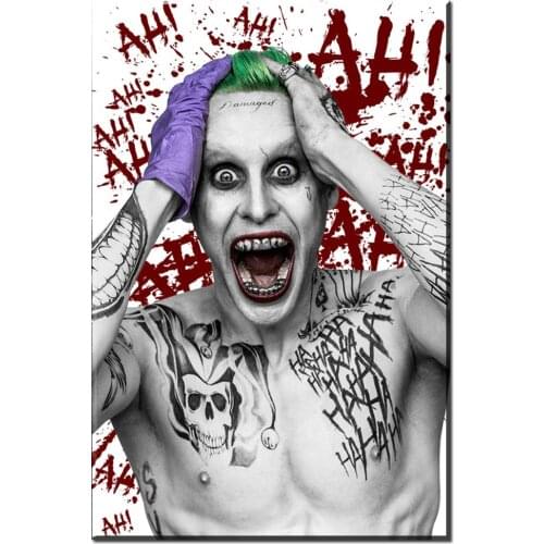 5D DIY Diamond Painting horror joker Full Drill Diamond Embroidery Cross Stitch Mosaic Craft Kit Home Decor New Year Gift CV150