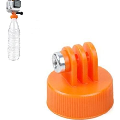 Tripod Mount Adapter for Go Pro Xiaomi Yi Surfing Water Bottle Connector Bracket for Gopro Hero 4 3 3+ Sjcam Sj4000 Accessories