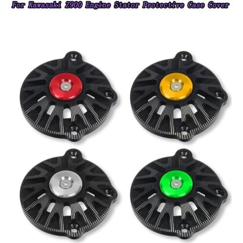 KA Motorcycle Accessories Engine Timing Oil Filter Cover Engine Stator Protective Case Cover For Kawasaki Z900 2017