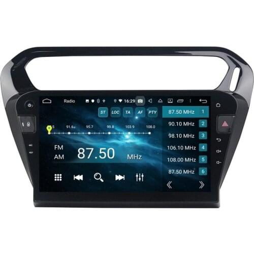 4gb+64gb PX6 10.1" Android 10 Car Radio DVD GPS Bluetooth 5.0 WIFI CarPlay for Peugeot PG 301/Citroen Elysee 2013-2020