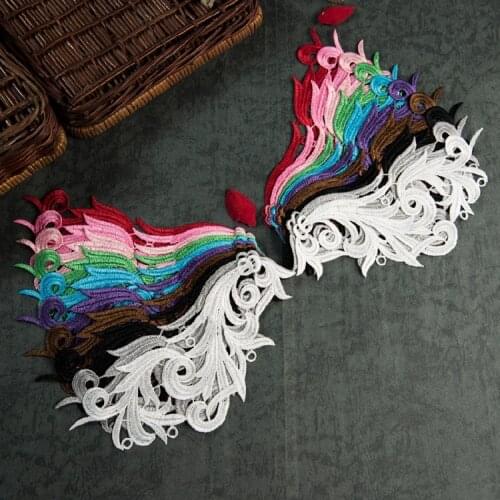 Free shipping Fashion Large Subsidized Embroidered Cloth Stickers Clothes Stickers Pattern Wild Sewing Materials10 PCS