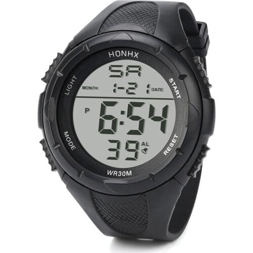 Fashion Digital Watch Luxury Couple Women Sport Watch Waterproof Wrist Electronic Led Men Waterproof Mens Fitness Watches relog