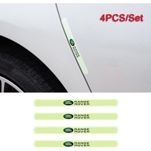 For Land Rover Discovery Range Rover Evpque Defender 3 4 Freelander Car Door Side Protective Stickers Luminous Badge Decoration