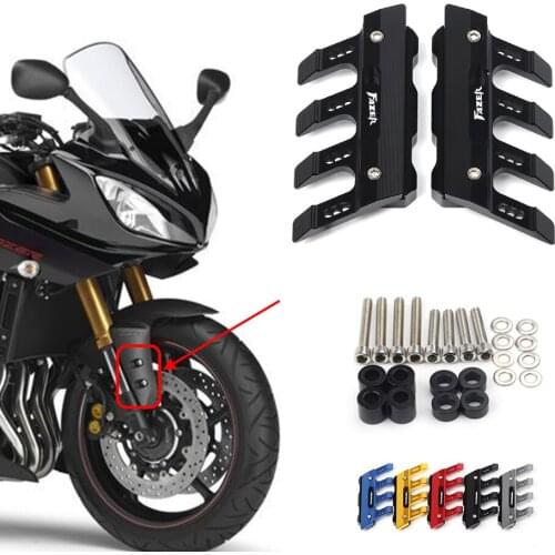 For YAMAHA Fazer8 Fazer400 Fazer 8 400 Motorcycle Mudguard Front Fork Protector Guard Front Fender Anti-fall Slider Accessories