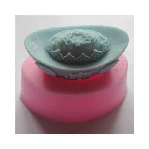 Free shipping handmade soap silica gel mould candle soap mould silicone mold for DIY small YUANBAO