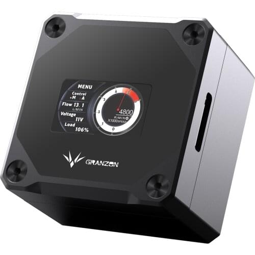 Granzon GFM wireless speed control Digital display DDC Pump use for Distribution Plates Speed 4800RPM Flow Lift 6 meters 700L/H