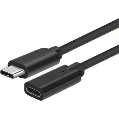 USB C Type C Extension Cable male to Female USB 3.1 Data Charge Adapter for MacBook Pro Phone Type USB C Data Charging Cable 1M