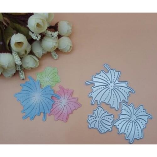 3 PCS Fireworks Flower Floral Decor Card Metal Cutting Dies Punch Stencil DIY for Scrapbook Scrapbooking Paper Craft Template