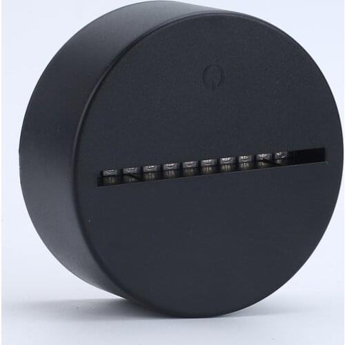 LED Lamp Bases for 3D Illusion Night Light 7 Colors Touch Switch Replacement Base for 3D Table Desk Lamps