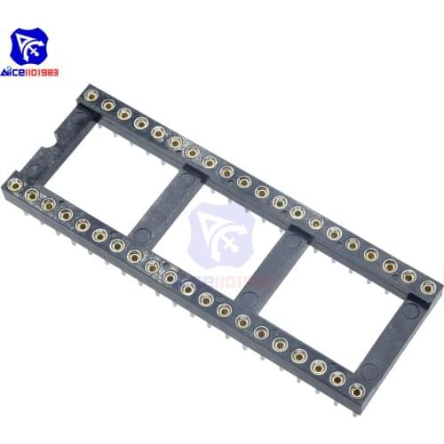 Diymore 5PCS/Lot DIP-40-Round IC Socket 40 PIN Adapter Solder Type Socket 2.54mm Pitch