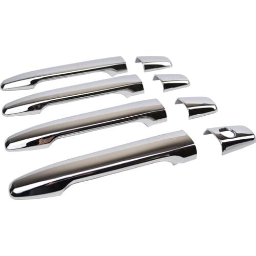 FIT FOR 2013 2014 2015 2016 MITSUBISHI OUTLANDER 2010 ASX / SPORT /RVR LANCER 2008 CHROME DOOR HANDLE CATCH COVER TRIM 2012 2011