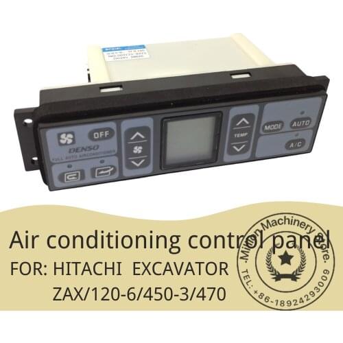Suitable for Excavator Hitachi ZAX120-6/450-3/490 Air Conditioning Panel Switch controller Excavatormachine Accessor