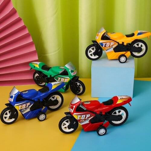 Sale Kids Motorcycle Model Toy Car For Boys Kid Motorbike Plastic Education Toys For Children Best Gift