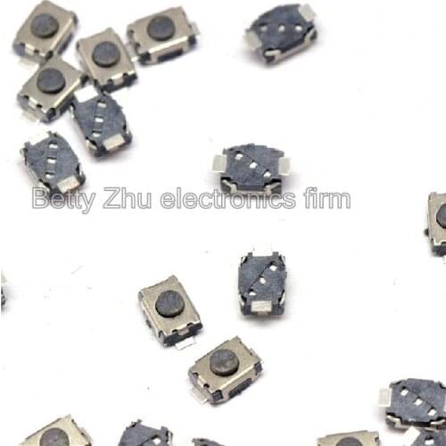 50PCS/LOT 3 * 4 * 2MM SMD Tact Switch 2-pin mini-micro / button switch