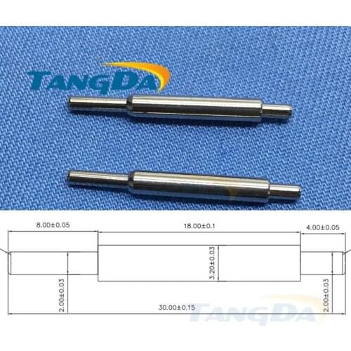 Tangda pogopin 3.2*30 mm Connectors Double head Spring thimble conductive probe spring electrode contact(Can be customized)