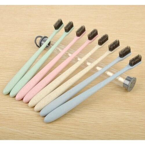 1/10pc/set Soft Bristle Small Head Toothbrush Multi-Color Tooth Brush Portable Travel Eco-friendly Brush Tooth Care Oral Hygiene