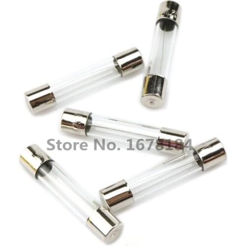 100pcs 5*20 Fast-blow Glass Fuses Assorted Kit 5*20mm 250V 0.1A 0.2A 0.5A 1A 2A 3A 4A 5A 6A 8A 10A 15A 20A 25A AMP Tube Fuses