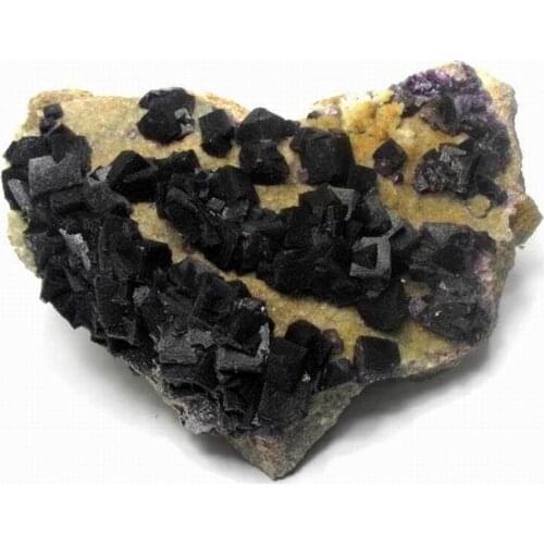 1795g Purple Fluorite Cluster on Matrix - crystals and stones healing Mineral specimen Home Decor feng shui decoration