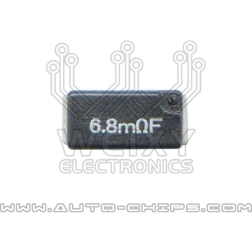6.8mRF resistor used for automotives
