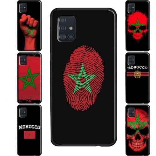 Flag of Morocco Case For Samsung Galaxy Note 20 Ultra S8 S9 S20 Plus S10 Lite S10e Note 8 9 Note 10 Lite