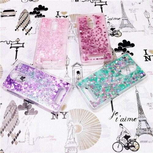 Water Liquid Case for Xiaomi Redmi 3 3S 3X Pro 4 5A Prime 4A 4X 5 Plus Note 3 4 4X 5A 6 Glitter Star Soft Silicone TPU Cover