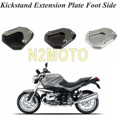 For BMW R900RT R1200R R1200RT R1200ST R Nine T 2003-2017 Motorcycle CNC Kickstand Foot Side Stand Extension Pad Support Plate