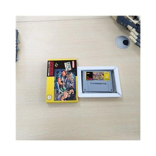 Final Fight 2 - EUR Version Action Game Card with Retail Box