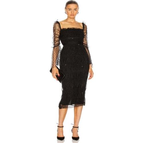 KLEEZY Summer Dresses With Sleeves