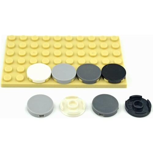 70pcs Assemble Particles 4150 Round 2x2 Building Blocks MOC Part DIY enlighten Bricks Educational Tech Toy Compatible with leduo