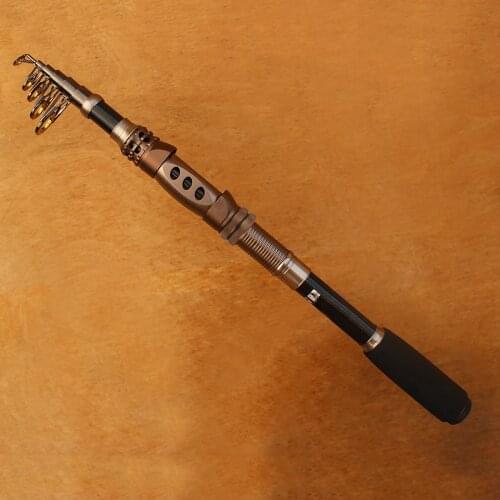 Professional Telescopic Fishing Rod Durable Travel Pole Portable 1.8-3.3m