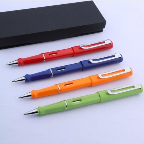 Jinhao599 Plastic classic design orange Lacquerred Rollerball Pen