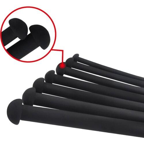 Silicone Urethral Sounds Catheter Male Penis Plug Stretching Chastity Device Urethral Dilators 4.5/5.5/6.5/7.5/8.5/9.5/11.5mm