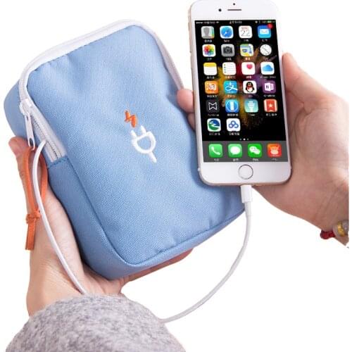 TUUTH Travel Cable Organizer Bag Digital Storage Bag For USB Charger Phone Power Bank Electronic Accessories Pouch Case