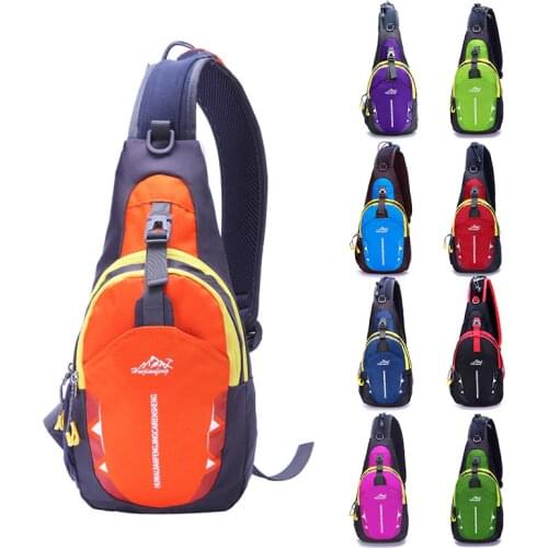 High Capacity Waterproof Chest Bag Camping Outdoor Travel Bags Women Men Travel Hiking Shoulder Sling Backpack