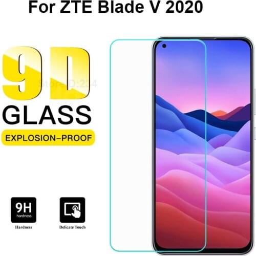For ZTE Blade V 2020 Tempered Glass Original Protective Film Screen Protector for Vidrio ZTE Blade V2020 Smart V2021 Glass Cover