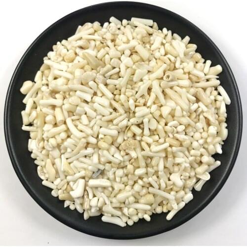 100% Natural White Coral gravel Aquarium Landscaping Furnishing Ornaments Home Decoration