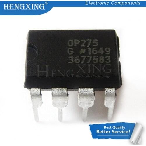 5pcs/lot OP275GP OP275G OP275 DIP-8 Fever Dual Op Amps New Original In Stock