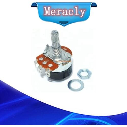 5PCS WH138-1 adjustable resistance speed regulator with switch potentiometer WH138-1 B5K B10K B20K B50K B100K B250K B500K