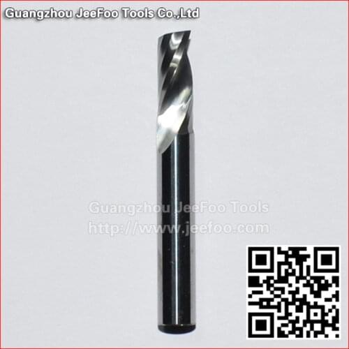 6*12 One Spiral Flute Bits Tungsten Carbide End Mill Engraving Tool Bits Wood Router Bits Cutting Tool