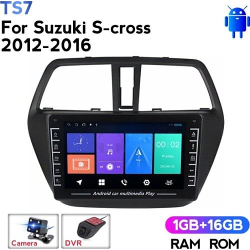 1280X720 IPS Android Car Radio Multimedia Video Player Navigation GPS No 2 Din DVD for Suzuki SX4 S Cross 2012 - 2016 BT WIFI