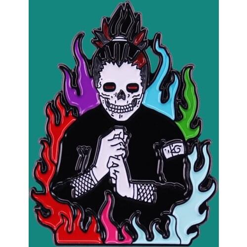 Anime TV Soap Opera Enamel Pins Brooch Collecting Skull Lapel Badges Men Women Fashion Jewelry Gifts Adorn Backpack Collar Hat