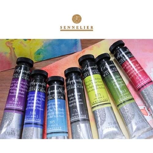 SENNELIER 98 colors master-grade honey watercolor paint water color paint single tube acuarelas caligraphy ink