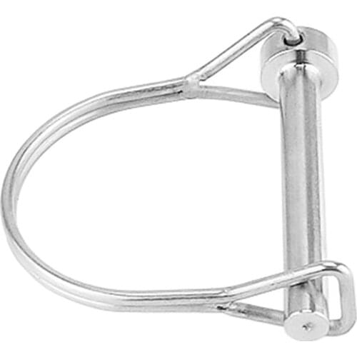 2x8x70mm 316 Stainless Steel Round Arch Locking Lock Pin For Marine Trailers