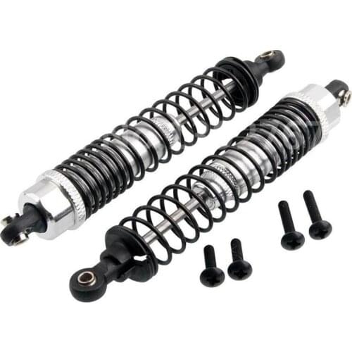 2pcs RC Upgrade Parts FS Racing 511168 Aluminum Alloy Oil Front & Rear Shock Absorber For 1/10 Scale RC Car Racing Truck Truggy