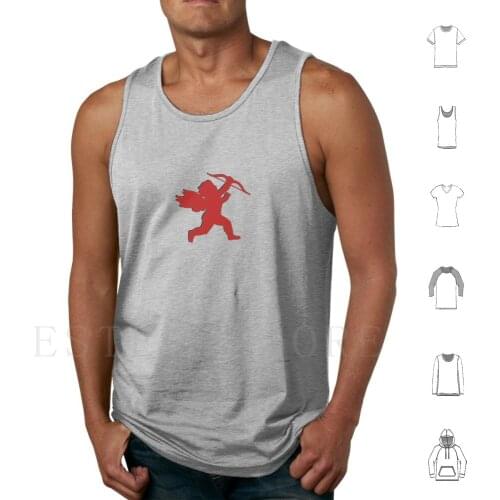 Cupid Tank Tops Vest Cupid Love Struck Arrow Loving Friend Mythology Desire Venus Erotic Boyfriend Girlfriend Handy