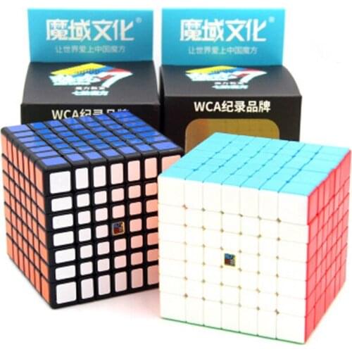 Moyu MeiLong 7x7x7 Magic Cube Professional Brain Puzzle Speed 66mm 7x7 Cubos Magico Educational Game Childrens Cube Toy Gift
