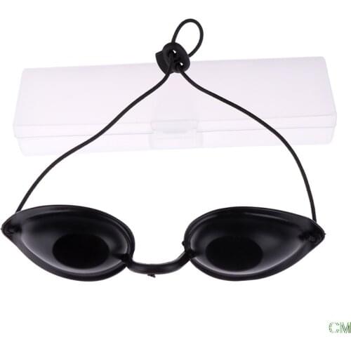 1pc Soft Sunbathing Eyewear Tanning Goggles Beach Adjustable UV Skin Tanning Eye Protection UV Shield Glasses Black